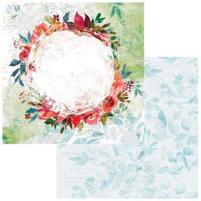 49 and Market ARToptions Holiday Wishes Designpapier - Wreath Of Hope